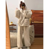 Plus Size Women's Autumn Winter New-Style Relaxed Fit Two-Piece Set Fits 331 lb