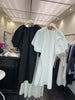 Plus Size Women's Summer Puff-Sleeve Relaxed Fit Dress Fits 331 lb
