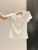 Plus Size Women's Summer Casual Design Short-Sleeve Relaxed Fit T-Shirt Fits 88-331 lb