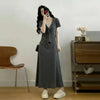 Plus Size Women's Summer Elegant Vintage Dress Fits 88-331 lb