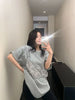 Plus Size Women's Summer Fashionable Lace Patchwork Short-Sleeve T-Shirt Fits 88-331 lb