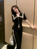Plus Size Women's Summer Fashionable Casual Two-Piece Set Fits 265 lb