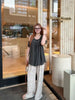 Plus Size Women's Summer Casual Sleeveless Relaxed Fit T-Shirt Fits 331 lb