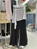 Plus Size Women's Spring Summer Casual Lace Design Patchwork Pants Fits 331 lb