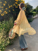 Plus Size Women's Spring Summer Floral Long-Sleeve Dress Fits 331 lb