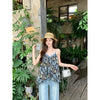 Plus Size Women's Summer New-Style Casual Printed Sleeveless Relaxed Fit Vest Fits 331 lb