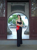 Dark Night Crimson Skirt Red Rhythm Exquisite Dream Retro Floral New Chinese Style Halter Dress