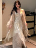 Goddess Shawl Ethereal Lazy Charm Suede Silk Zen Cheongsam Cardigan Spring Summer Women