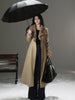 Wind-up Melbourne Integrated Vintage Suede Mid-length Down Jacket
