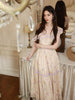 Flower God Fulu a heavy-duty multi-tiered skirt design waist regal princess dress