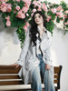 Yuppie Private Styleã Soft and Cozy Chic Retro-Style Double-Breasted Mid-Length Coat