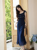 Old-school chic beauty super flattering ultra-elegant and stunningly date-night dress