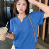 Plus Size Women's Summer Knitted Short-Sleeve Cardigan Fits 331 lb