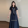 Plus Size Women's Summer Fashionable Casual Short-Sleeve Two-Piece Set