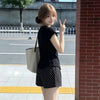 Plus Size Summer Fashionable Design Two-Piece Set Fits 331 lb