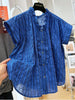 Plus Size Women's Summer New-Style Vintage Sleeveless Relaxed Fit Shirt Fits 331 lb