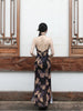 Prince Zhuang's Butterfly Dream Skirt Ancient Chinese Style Original Elegant Sleeveless Modified Cheongsam Dress