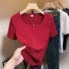 Plus Size Women's Summer Casual Short-Sleeve T-Shirt Fits 331 lb