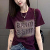 Plus Size Women's Summer New-Style Short-Sleeve T-Shirt Fits 265 lb