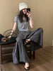 Plus Size Fashionable Casual Two-Piece Set Fits 331 lb