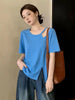 Plus Size Women's Summer New-Style Short-Sleeve Relaxed Fit T-Shirt Fits 331 lb