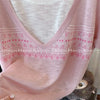 Plus Size Summer New-Style Knitted Short-Sleeve Relaxed Fit Sweater Fits 88-331 lb