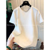 Plus Size Women's Summer New-Style Short-Sleeve Relaxed Fit T-Shirt Fits 331 lb