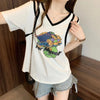 Plus Size Women's Summer Design Short-Sleeve T-Shirt