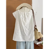 Plus Size Women's Summer French-Style Elegant Vintage Puff-Sleeve Relaxed Fit Shirt Fits 331 lb