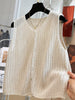 Plus Size Women's Summer Casual Knitted Relaxed Fit Cardigan Fits 88-331 lb