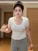 Plus Size Women's Summer New-Style Casual Short-Sleeve Relaxed Fit T-Shirt Fits 331 lb