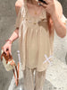 Plus Size Women's Summer Casual Sleeveless Relaxed Fit T-Shirt Fits 331 lb