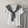 Plus Size Casual T-Shirt Fits 331 lb