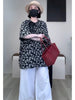 Plus Size Women's New-Style Casual Printed Short-Sleeve Relaxed Fit Shirt Fits 331 lb