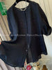 Plus Size Women's Summer French-Style New-Style Design Puff-Sleeve Relaxed Fit Shirt Fits 331 lb