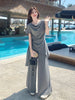Plus Size Women's Summer New-Style Two-Piece Set Fits 331 lb