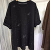 Plus Size Women's Summer Relaxed Fit T-Shirt Fits 331 lb