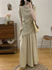 Plus Size Women's Summer New-Style Two-Piece Set Fits 88-331 lb