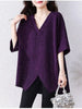 Plus Size Women's Summer Casual Design Knitted Relaxed Fit Sweater Fits 331 lb