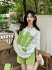 Plus Size Women's Summer Fashionable Casual Relaxed Fit Two-Piece Set Fits 331 lb