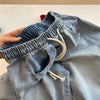 Plus Size Women's Summer New-Style Casual Denim Relaxed Fit Pants Fits 331 lb