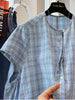 Plus Size Women's Summer New-Style Casual Short-Sleeve Relaxed Fit Shirt Fits 331 lb