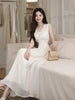Summer Jasmine Linen Lace Elegant and Fresh Gentle and Cozy Design Dress