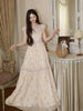 Flower God Fulu a heavy-duty multi-tiered skirt design waist regal princess dress