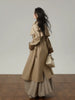 Women's Casual Elegance Half Skirt with British Style