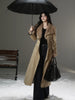 Wind-up Melbourne Integrated Vintage Suede Mid-length Down Jacket
