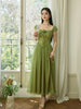 Tinkerbellç²¾çµ Gentle Walking Light Bulb Sweet Waist Fairy Dress Tea Break Long