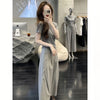 Plus Size Women's Summer Elegant Casual Two-Piece Set