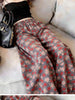 Plus Size Women's Summer New-Style Casual Floral Relaxed Fit Pants Fits 331 lb