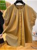Plus Size Women's Summer New-Style Relaxed Fit Shirt Fits 331 lb